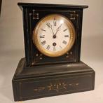 Antieke Mantelklok ca. 1900 - Opknapper, Antiek en Kunst, Antiek | Klokken, Ophalen of Verzenden