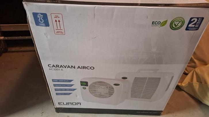 Eurom ac 3201 e zgan  splitairco caravan camper, Caravans en Kamperen, Kampeeraccessoires, Zo goed als nieuw, Ophalen