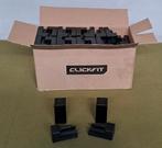 99 x Esdec eindkap zwart Clickfit art.nr.: 100-3030, Doe-het-zelf en Verbouw, IJzerwaren en Bevestigingsmiddelen, Ophalen of Verzenden