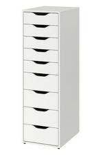 IKEA ladekast ALEX 9 laden, Ophalen, Minder dan 50 cm, 5 laden of meer, 100 tot 150 cm