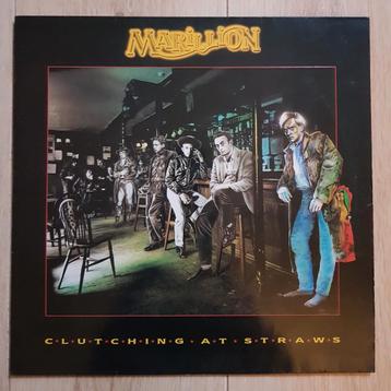 Marillion - Clutching at straws lp vinyl prog rock Fish  beschikbaar voor biedingen