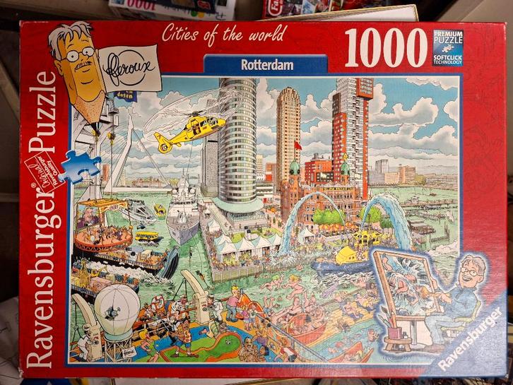 Veel Legpuzzels, Hobby en Vrije tijd, Denksport en Puzzels, Gebruikt, Legpuzzel, 500 t/m 1500 stukjes, Ophalen of Verzenden