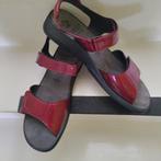 Ganter comfort sandalen klittenband maat 42 rood, Ganter, Zo goed als nieuw, Rood, Sandalen of Muiltjes