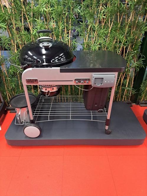 Weber|Performer Deluxe GBS|57 cm diameter|Black, Tuin en Terras, Houtskoolbarbecues, Zo goed als nieuw, Ophalen