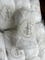 Safran 39 rollen haken wit katoen garen, Ophalen of Verzenden, Nieuw, Breien, Wol of Garen