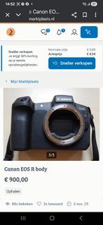 Canon EOS R, Audio, Tv en Foto, Fotocamera's Digitaal, Canon, Zo goed als nieuw, Geen optische zoom, Ophalen