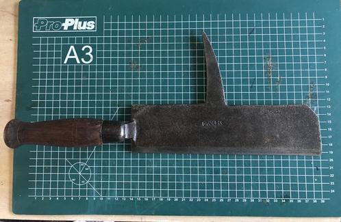 Brades Zaxe - Billhook leisteen dakdekker, Antiek en Kunst, Antiek | Gereedschap en Instrumenten, Ophalen of Verzenden