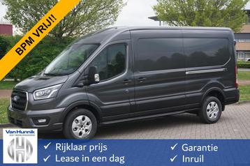 Ford Transit 350L L3H2 Limited AUT-8 165PK BPM VRIJ Navi, Ad beschikbaar voor biedingen