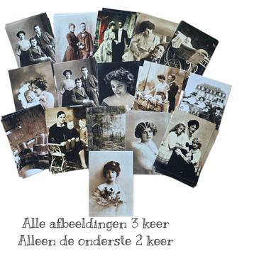 Diverse plaatjes, vintage, bloemen, dieren e.d. beschikbaar voor biedingen