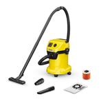 Karcher WD3 V-17/4/20 nat droog zuiger nieuw goedkoopste, Witgoed en Apparatuur, Stofzuigers, Ophalen of Verzenden, Nieuw, Minder dan 1200 watt
