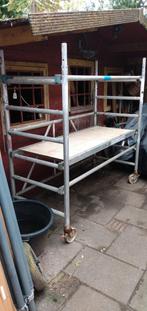 Steiger aluminium, Doe-het-zelf en Verbouw, Ophalen, Gebruikt, Rolsteiger of Kamersteiger, Minder dan 2 meter