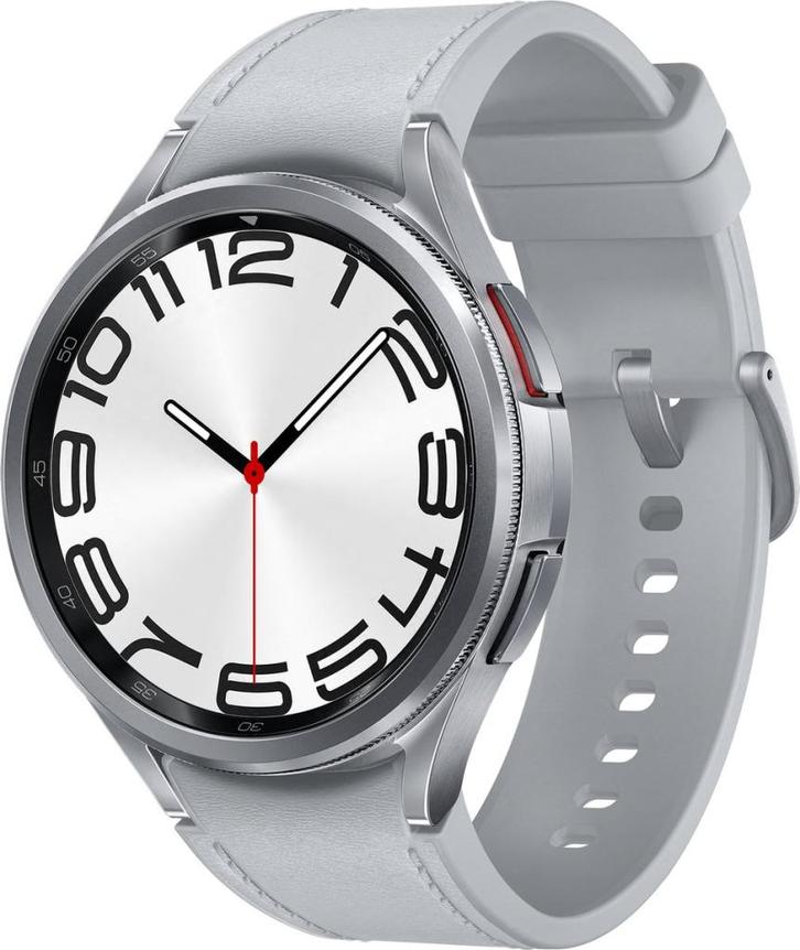 Samsung Galaxy Watch 6 Classic 47mm - 4G LTE - Zilver, Sieraden, Tassen en Uiterlijk, Smartwatches, Zo goed als nieuw, Android