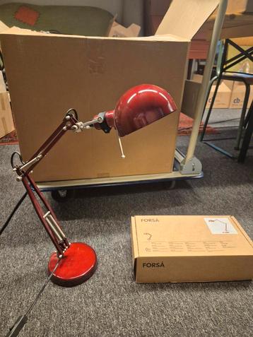 9x IKEA FORSÅ lamp bordeaux – 9 voor €70 beschikbaar voor biedingen