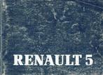 Handleiding - Instructieboekje Renault 5 (1985), Verzenden