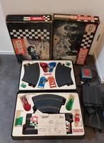 Twee Vintage Scalextric racebanen met extra baan onderdelen, Overige merken, Zelf te bouwen, Ophalen of Verzenden, Elektrisch