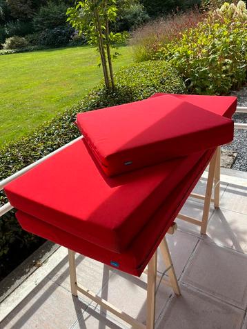 Kussens, loungebank, nofruit, sunbrella, set, bank, buiten beschikbaar voor biedingen