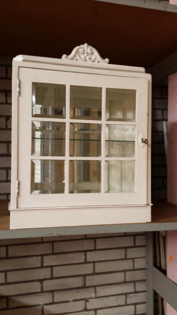 VITRINEKASTJE, Antiek en Kunst, Antiek | Meubels | Kasten, Ophalen