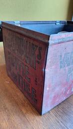 Vintage koffie blik, kruideniers groot opberg blik, Ophalen of Verzenden, Gebruikt, Koffie