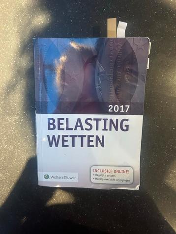 Belastingwetten 2017 Wolters Kluwer beschikbaar voor biedingen