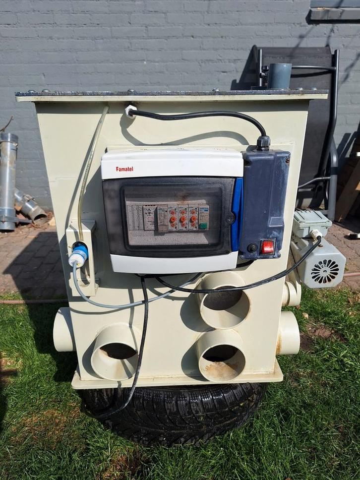 Trommelfilter Befil 1.5 gravity opstelling, Tuin en Terras, Vijver-toebehoren, Gebruikt, Vijverfilter, Ophalen