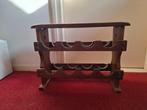 eikenhouten wijnrekje, vintage, Ophalen, Gebruikt, 5 tot 15 flessen, Minder dan 50 cm