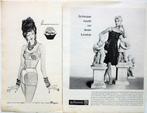 22 vintage advertenties reclames lingerie 1962 beha, Verzamelen, Verzenden, Gebruikt