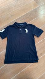 Als nieuw: donkerblauwe polo Ralph Lauren mt M, Ophalen of Verzenden, Zo goed als nieuw, Jongen, Shirt of Longsleeve