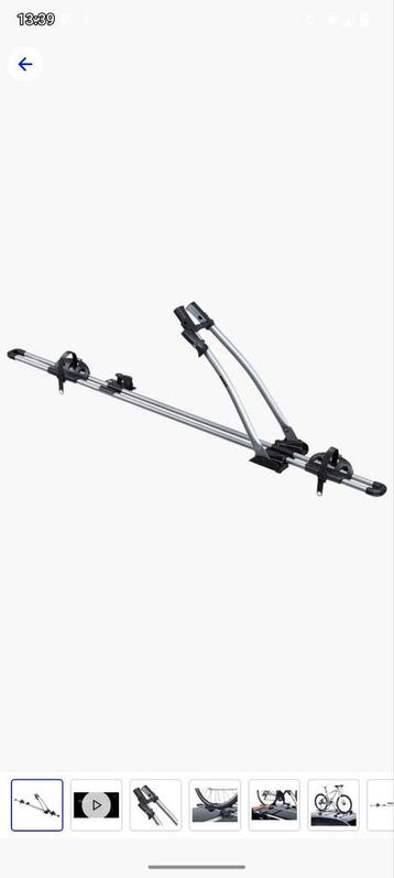 Thule FreeRide Dakdrager - Gebruikt, 2 stuks  beschikbaar voor biedingen