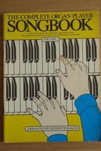 The complete organ player SONGBOOK (by Kenneth Baker) vol.1, Muziek en Instrumenten, Bladmuziek, Accordeon, Gebruikt, Ophalen of Verzenden