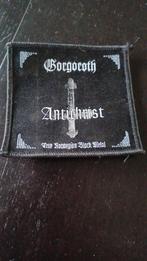 Patch strijkembleem Gorgoroth Antichrist metal, Verzamelen, Ophalen of Verzenden
