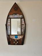 Bootvormige Spiegel met Maritieme Details, Minder dan 50 cm, Gebruikt, 100 tot 150 cm, Ophalen of Verzenden