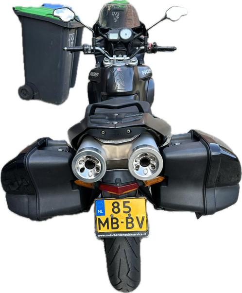 Goed onderhouden Ducatie Multistrada 620 Dark, Motoren, Motoren | Ducati, Particulier, Toermotor, meer dan 35 kW, Motorrijbewijs A
