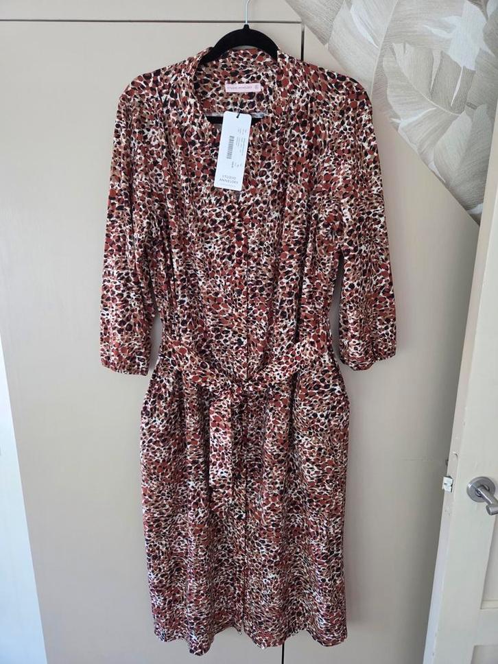 STUDIO ANNELOES...SHELBY DRESS...maat xxl....NIEUWSTAAT!, Kleding | Dames, Jurken, Zo goed als nieuw, Maat 46/48 (XL) of groter