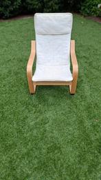 Relaxfauteuil met houten frame voor kinderen., Ophalen, Hout, Gebruikt, 50 tot 75 cm