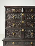 Engelse ladekast 19e eeuw antiek, Huis en Inrichting, Kasten | Ladekasten, Ophalen, Eikenhout, Zo goed als nieuw, Minder dan 100 cm