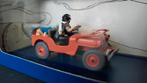Willys Jeep Kuifje Zwarte Goud 1;43 Herge Tintin Pol, Hobby en Vrije tijd, Modelauto's | 1:43, Verzenden, Nieuw, Auto, Overige merken