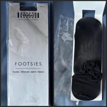 Wolford-Footsies -small -zwart -nieuw-beschadigde verpakking beschikbaar voor biedingen