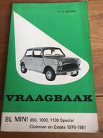 Vraagbaak Mini 850, Mini 1000, Mini 1100, Mini Clubman 76-81, Ophalen of Verzenden