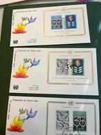 Verzameling UNO Postzegels 35 Jaar FDC, Ophalen of Verzenden, Gestempeld, Overige thema's