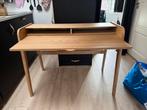 Zuiver Barbier Bureau - Eiken, Huis en Inrichting, Kasten | Computermeubels, Ophalen of Verzenden, Zo goed als nieuw, Eikenhout