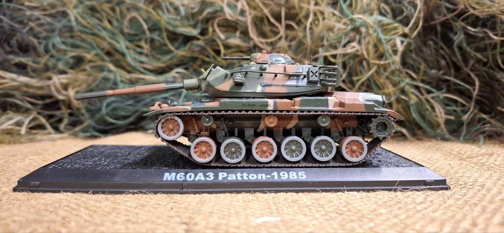 M60A3 Patton Tank Model - 1985, Overige merken, Ophalen of Verzenden, Zo goed als nieuw, Tank