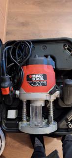 Black & Decker Bovenfrees - KW850E, Doe-het-zelf en Verbouw, Ophalen, Bovenfrees, Elektrisch, Black & Decker