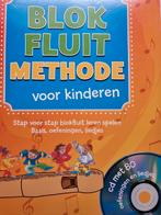 Blokfluit Methode voor Kinderen + Cd.  Nieuwstaat, Muziek en Instrumenten, Bladmuziek, Les of Cursus, Ophalen of Verzenden, Zo goed als nieuw