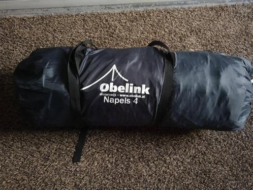 Obelink Napels 4: tent voor 2-4 personen, Caravans en Kamperen, Tenten, tot en met 4, Gebruikt, Ophalen