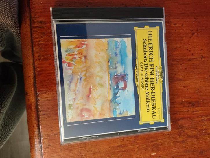 Schubert - Die Schöne Müllerin - Fischer-Dieskau CD, Cd's en Dvd's, Cd's | Klassiek, Zo goed als nieuw, Vocaal, Romantiek, Met libretto