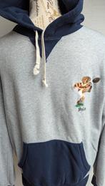 Polo Ralph Lauren Rugby Bear Hooded Sweater M, Maat 48/50 (M), Ophalen of Verzenden, Grijs, Polo Ralph Lauren