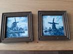 Mosa- 2 tegels Molenserie/Delft blue Dutch tiles Mill design, Ophalen