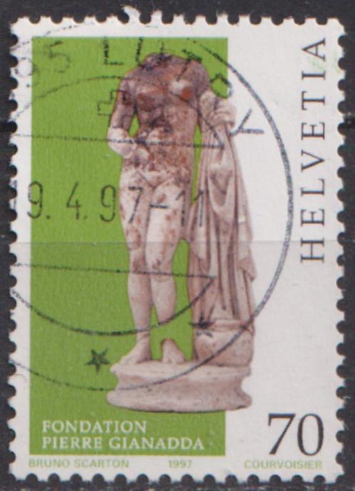 Zwitserland Postz O.A. No.1608 O, OOK LOS. ADV. no.90 T., Postzegels en Munten, Postzegels | Europa | Zwitserland, Gestempeld