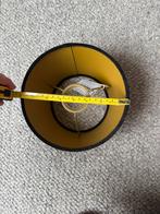 Zwarte lampenkap met gouden binnenkant - Loods 5, Huis en Inrichting, Lampen | Lampenkappen, Zwart, Rond, Nieuw, Ophalen of Verzenden