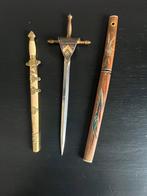 Antieke briefopeners oa 1 Chinese uit de Qing dynastie, Ophalen of Verzenden